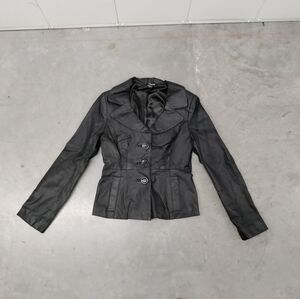 Guess leather coat